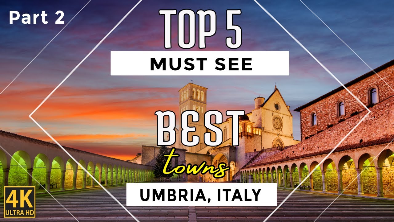 🇮🇹 Most Beautiful and Historic Towns in Umbria, Italy that nobody knows! 🇮🇹