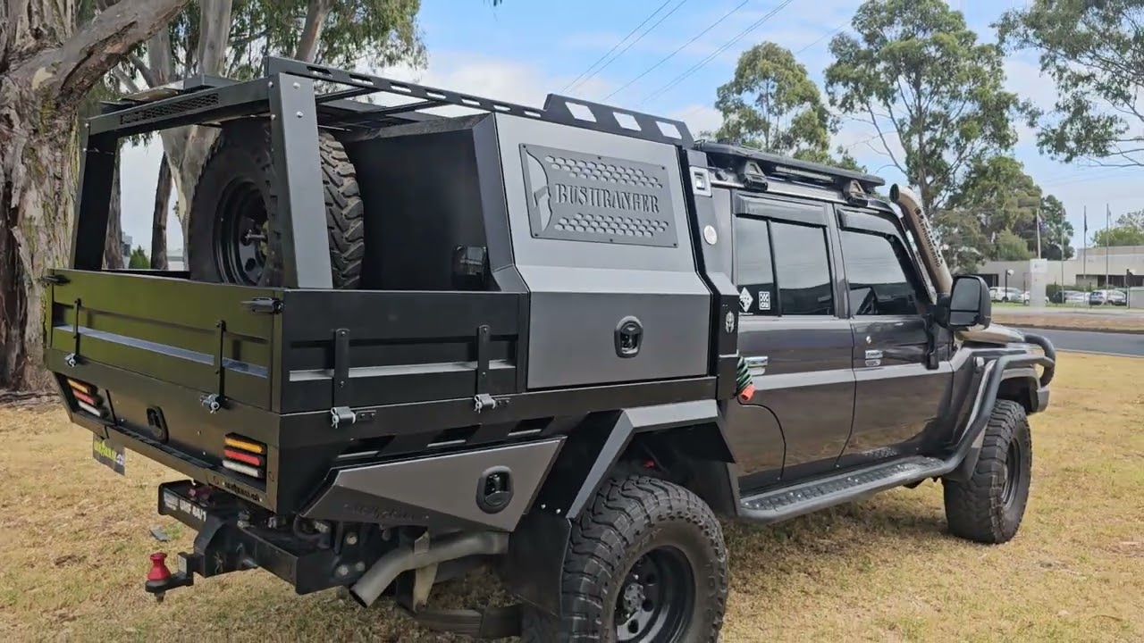 TRAY CANOPY COMBO 1000 on Lc 79 series @Armorman4X4(2)