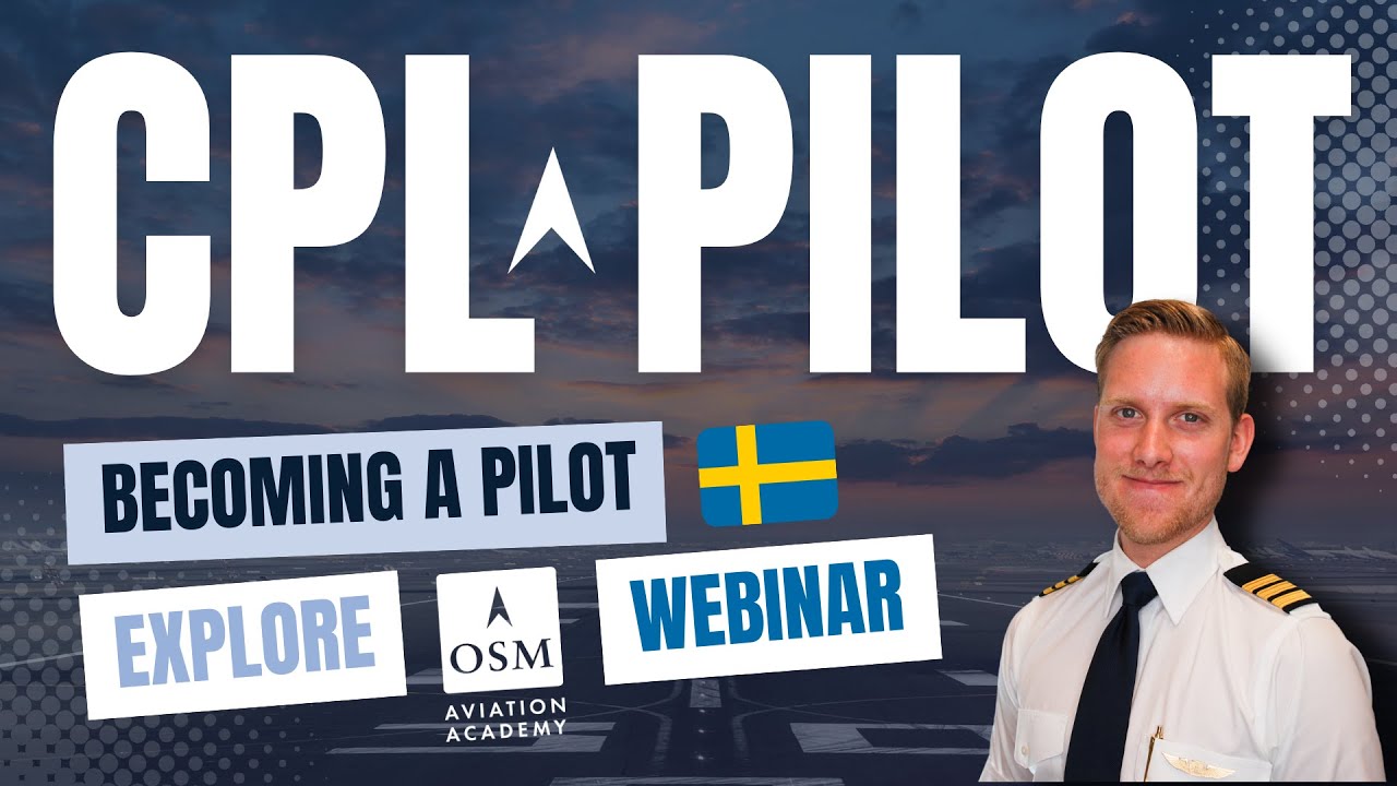 (SWE) Becoming a commercial pilot - Explore OSM Aviation Academy (Swedish)