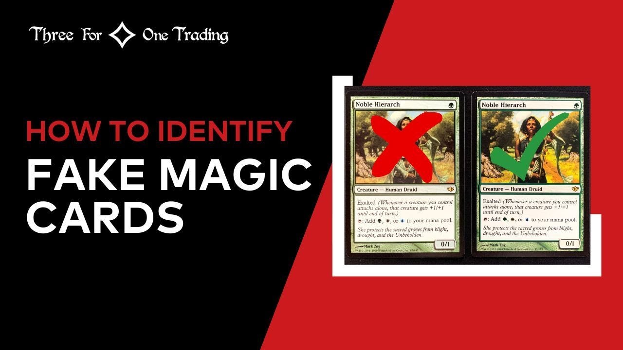 Fake Magic Cards – How To Detect Counterfeit Cards [2023]