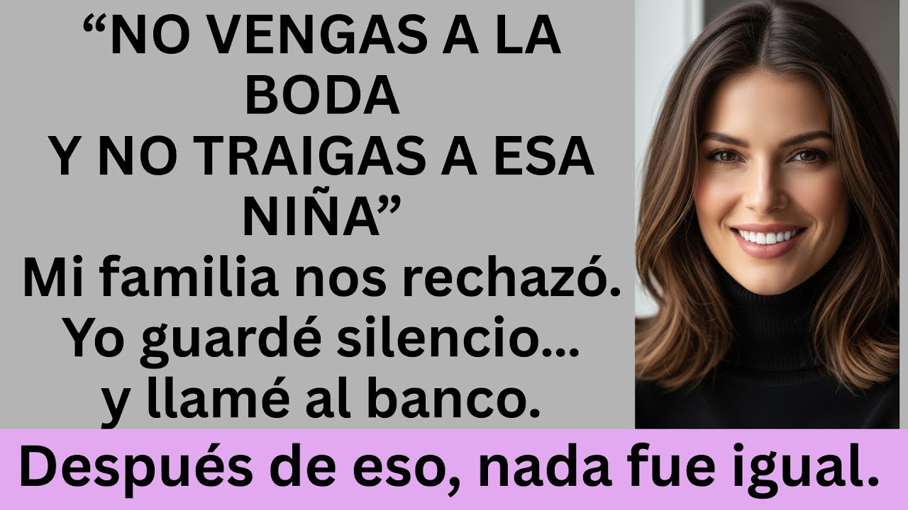El día que mi familia me negó la entrada a la boda de mi hermana… y despertaron algo que no esperaba