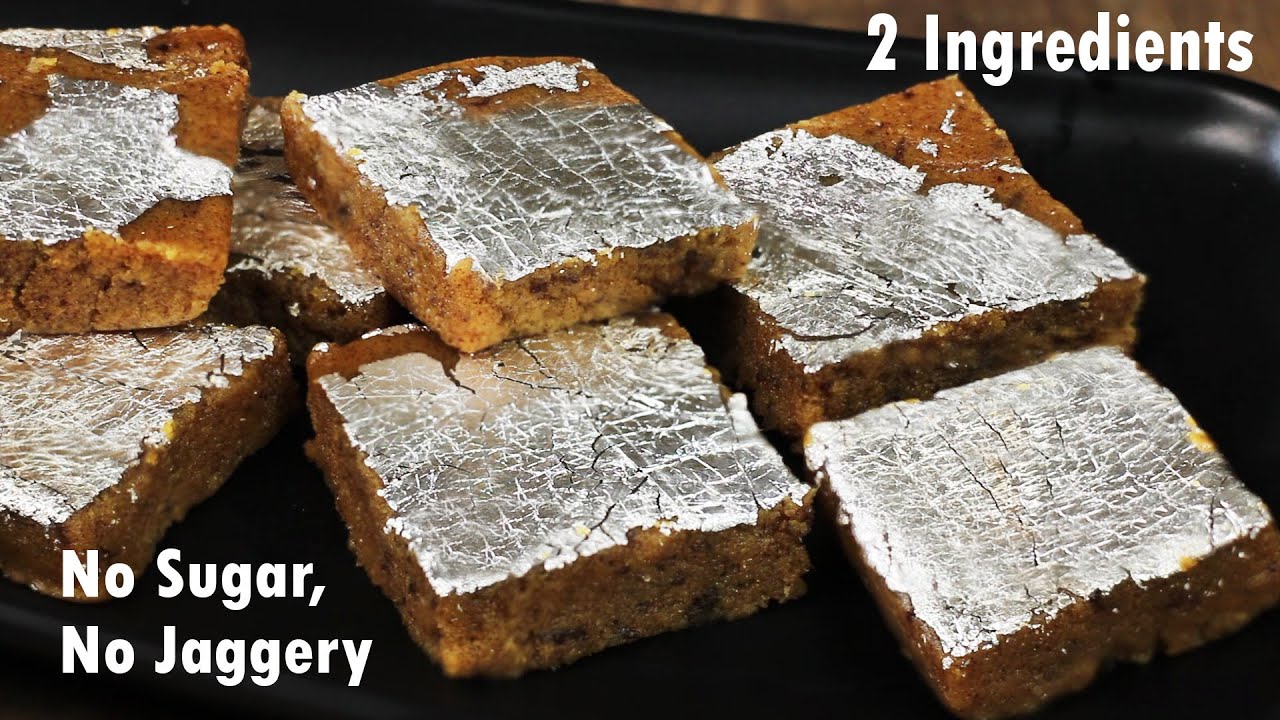No Milk Powder, No Sugar, no Jaggery | only 2 ingredients dessert recipe | Kids Favourite Sweet