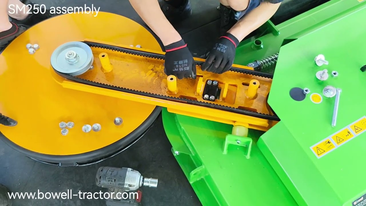 Bowell SM 250 Sichelmulcher Montage Assembly