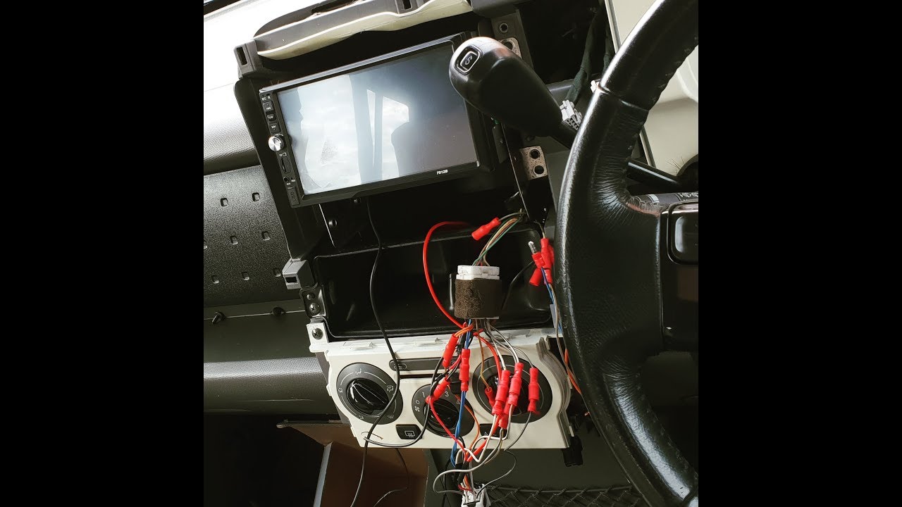 Nissan Cube Double Din Stereo and Reverse Camera Install Pt 1