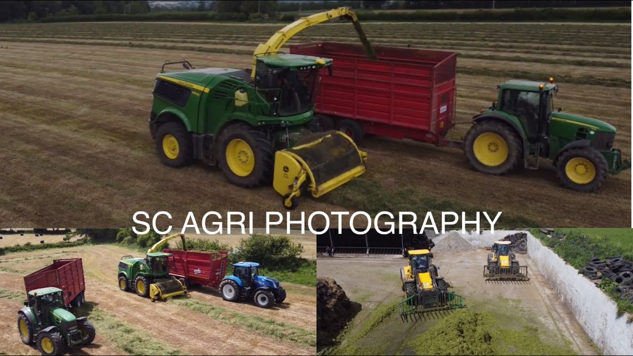 SILAGE 2022 with ~ Hartley Agri . Using a John Deere 9600i Silage Harvester