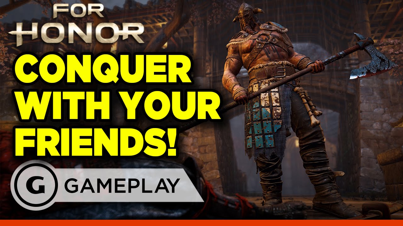 For Honor Closed Alpha - Brutal Coop Gameplay