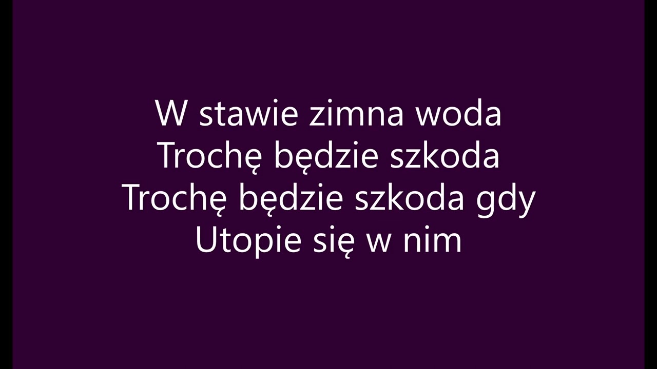 Takie ładne oczy - Czerwone Gitary (tekst)