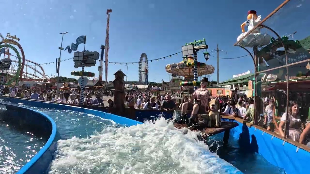 Jim & Jasper's Wild Wasser - Blume (Onride) Video Oktoberfest München 2025