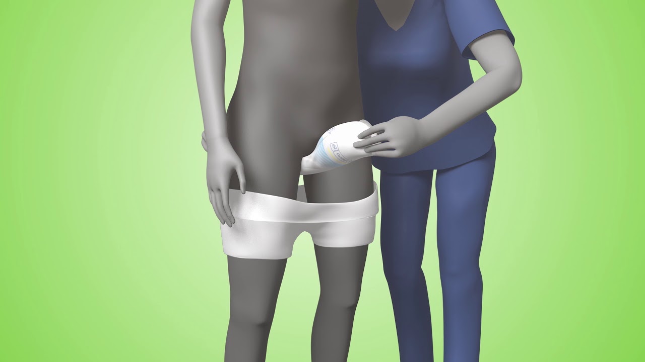 TENA Comfort und TENA Fix Anwendungsvideo im Stehen