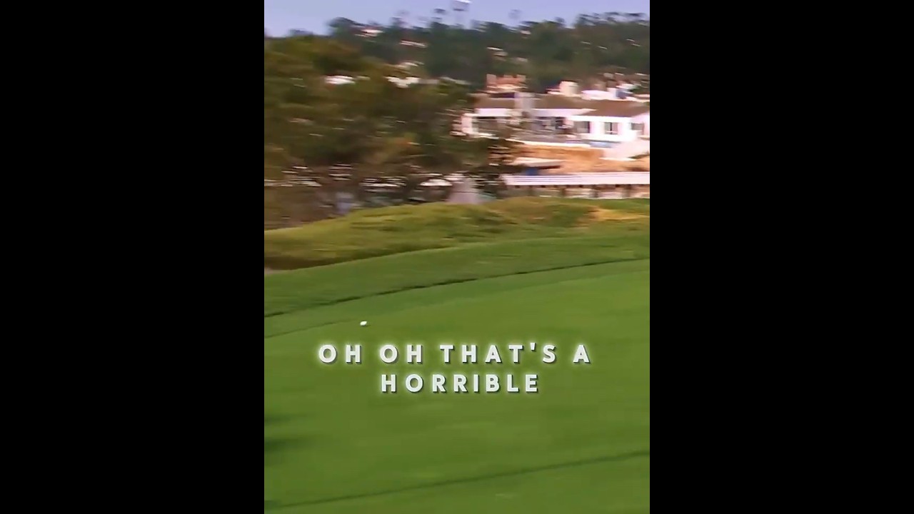 Golf Has Balance: Bad Break, Then The Chip-In