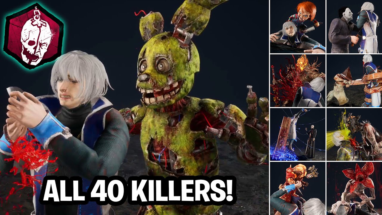Dead By Daylight | All 40 Killer Mori Animations! (Chapters 1-36)