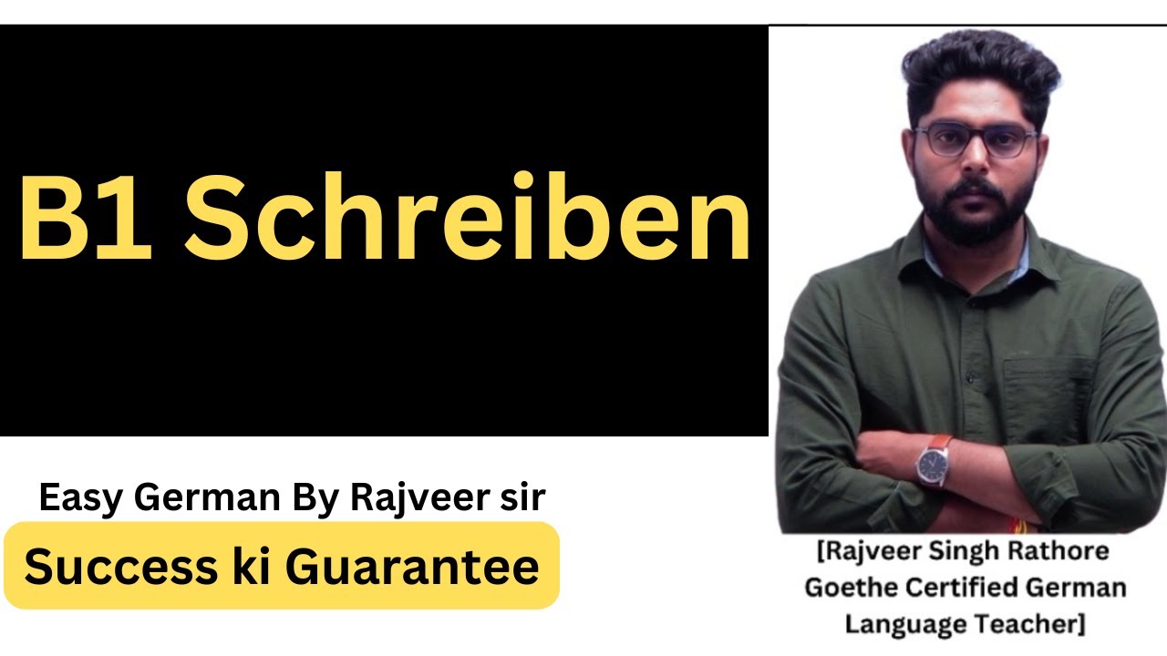 B1 schreiben | learn german | schreiben