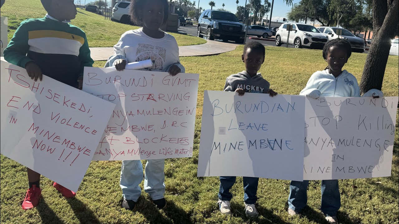 Banyamulenge Protests Against the government of Burundi and Congo for Killing Tutsi🛑🛑