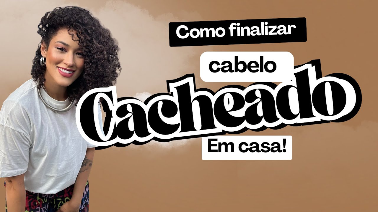 Aqui vai um passo a passo de como finalizo o meu cabelo cacheado em casa 🥰