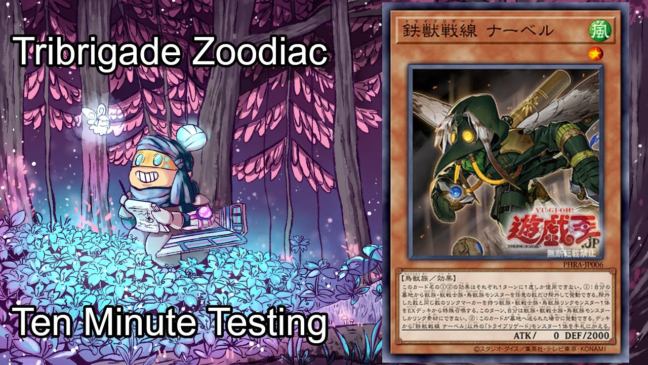 TRIBRIGADE ZOODIAC - Ten Minute Testing 7/15/20