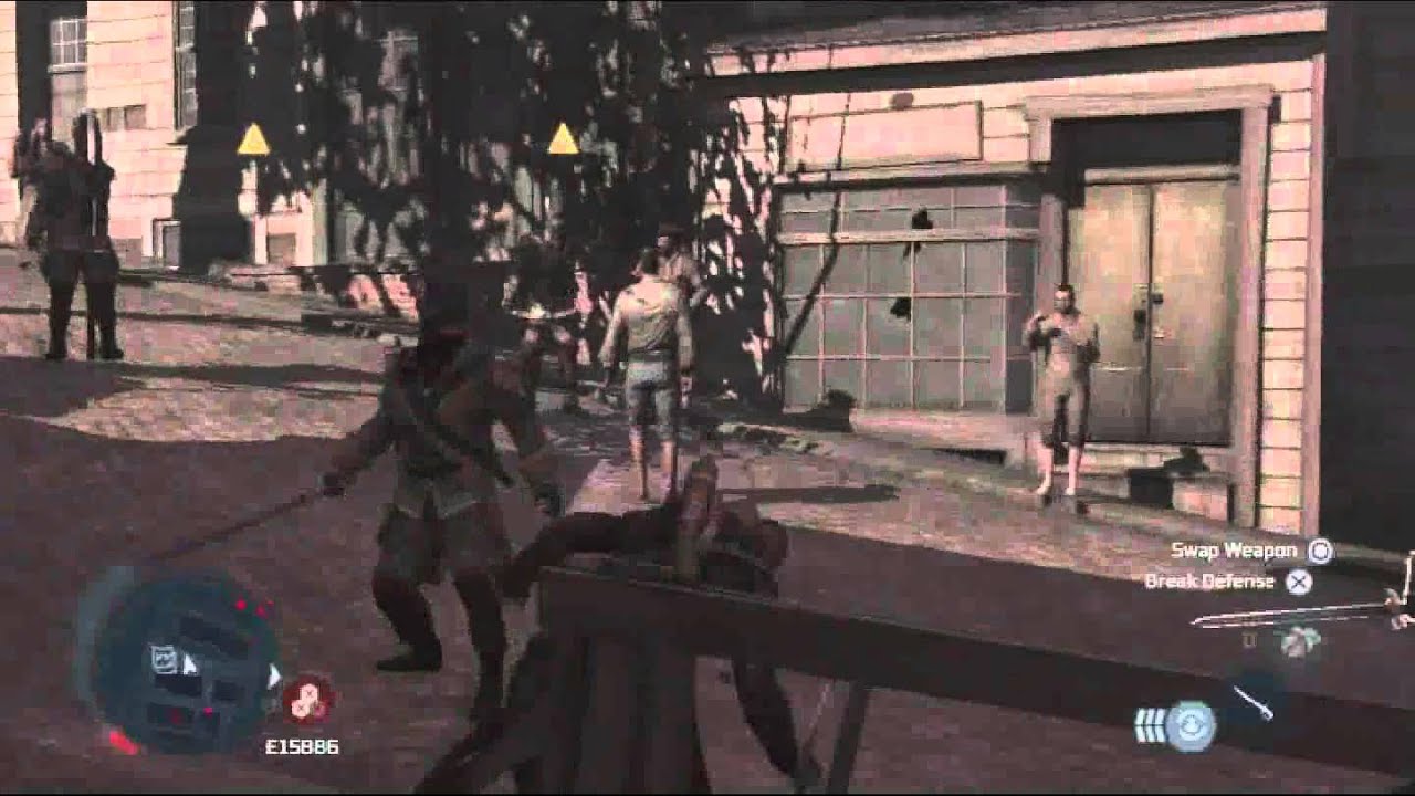 Washington Sword in Battle and How to Craft it Assassins Creed 3 [video game genius]