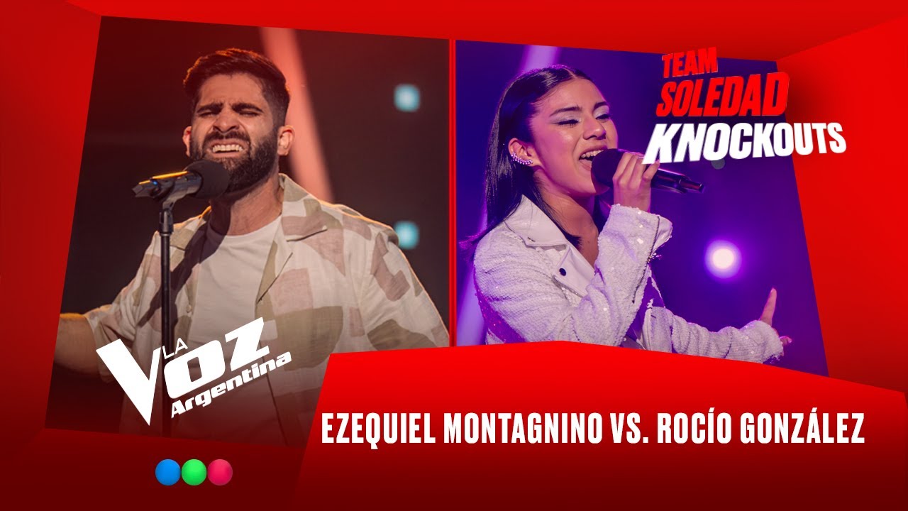 Ezequiel Montagnino vs. Rocío González - Team Soledad - Knockouts - La Voz Argentina 2025