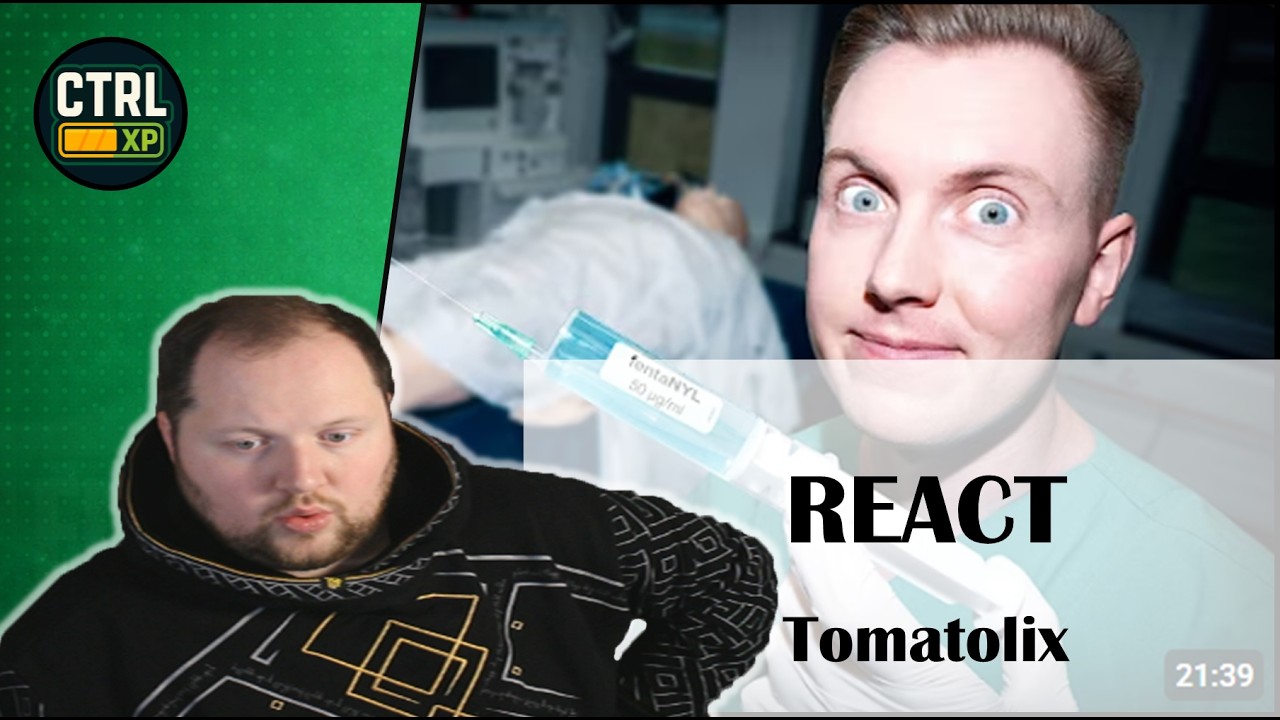 Tomatolix im OP 🏥😴 So läuft eine Narkose ab | Reaction