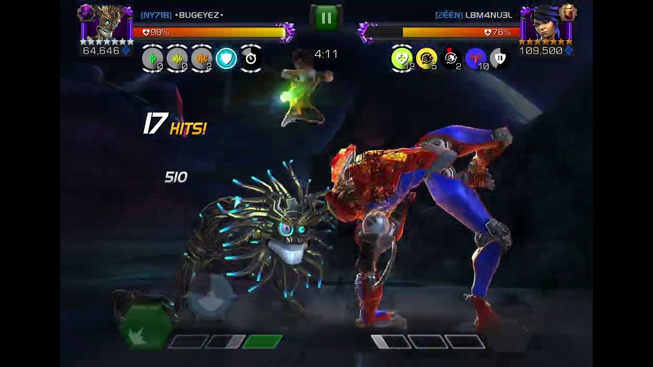 Bugeyez- S64 War 10: Warlock vs 20 Peni Parker