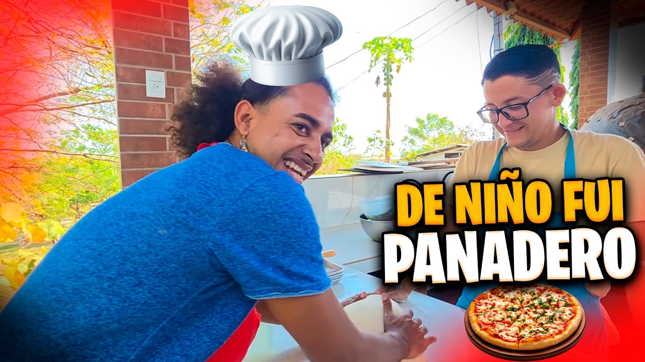 Rasta nos cuenta que esto es fácil para él porque ha sido panadero
