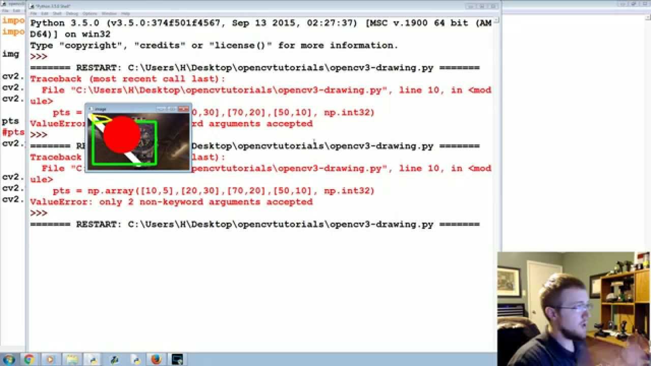 Drawing and Writing on Image - OpenCV with Python for Image and Video Analysis 3