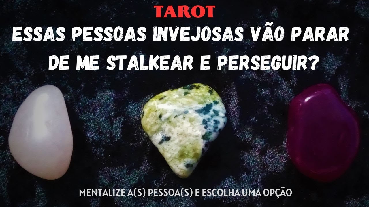 ESSAS PESSOAS INVEJOSAS VÃO PARAR DE ME STALKEAR E PERSEGUIR? - Tarot com Chris Vianna #tarô #tarot