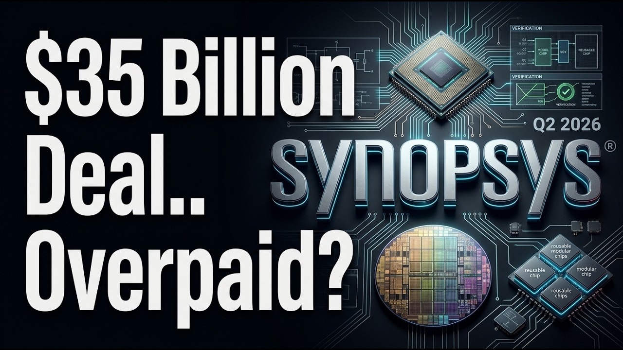 SYNOPSYS (SNPS): $35 Billion Deal.. Overpaid? | Q2 2026 |