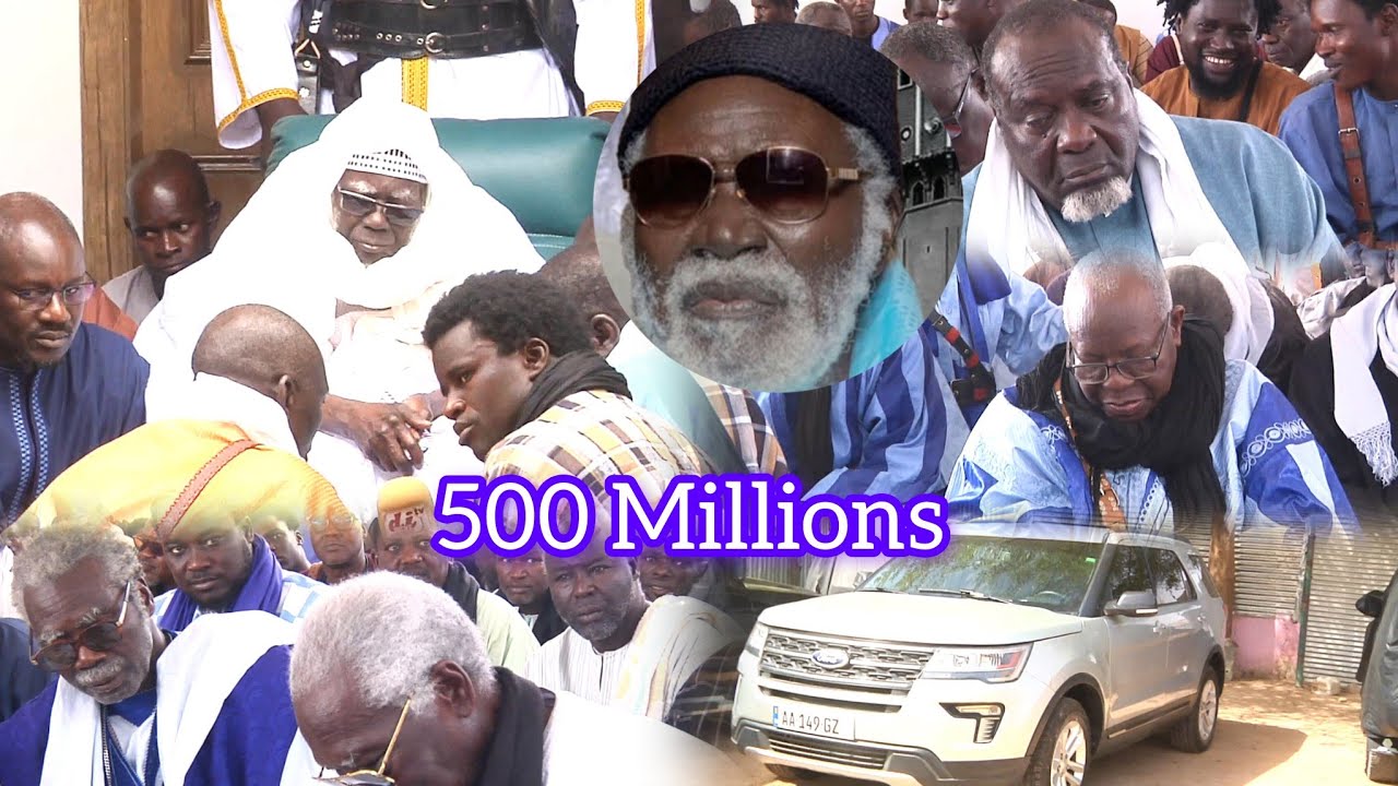 Diébëlé Adiya khalif général des baye 500 Millions 3 autos 7 fass 1Guiliem 78 Tonnes Dougoup