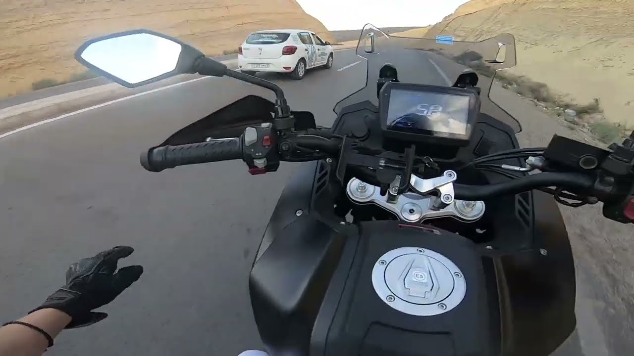 صاحبي اول مرا ايجرب موطور بلا abs تيست رايد voge 525 dsx