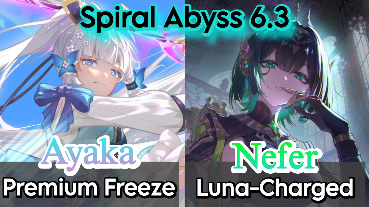 【Genshin Impact】Ayaka Premium Freeze - Nefer Luna-Charged
