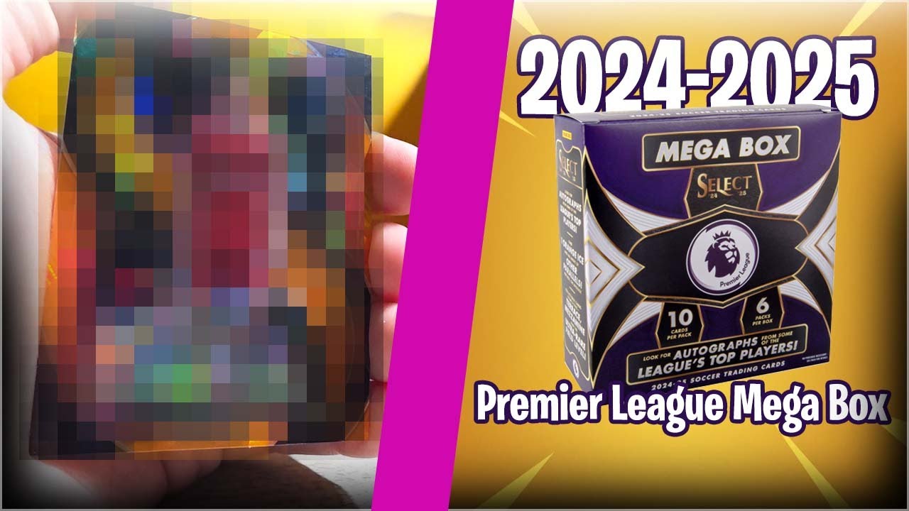 OPENING A 2024-2025 PREMIER LEAGUE PANINI SELECT **MEGA** BOX!