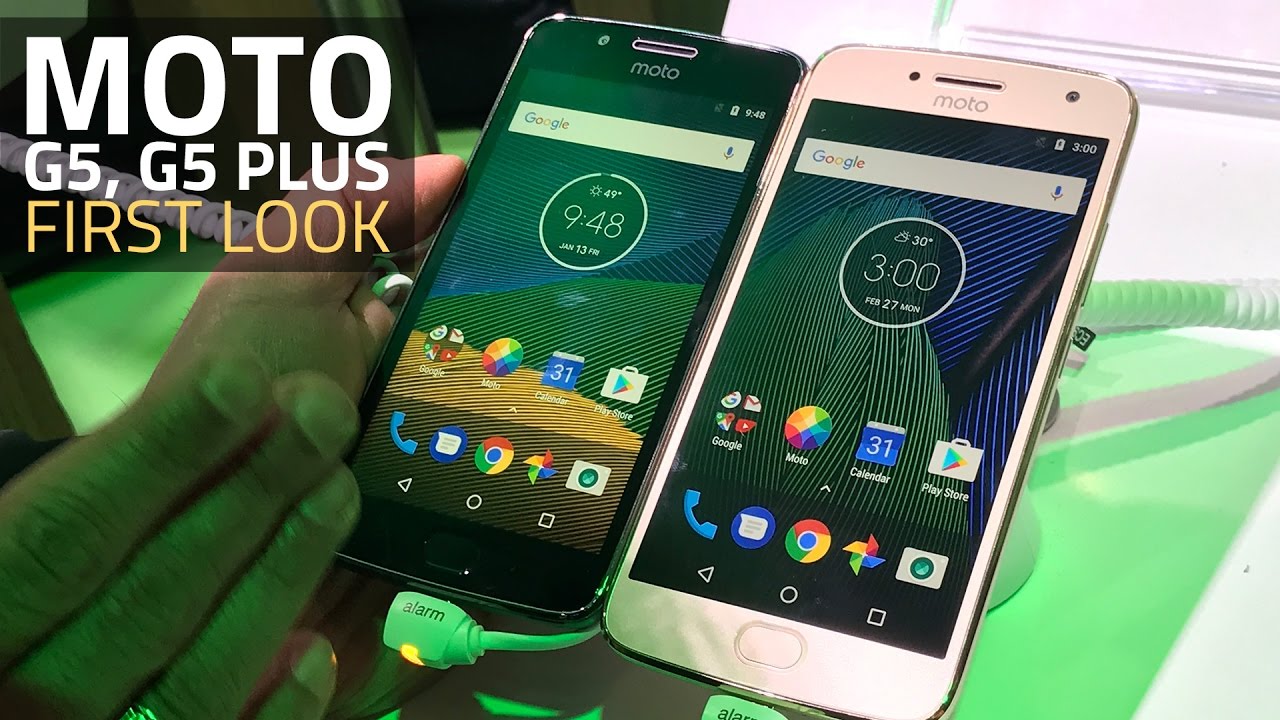 Moto G5, Moto G5 Plus First Look | Specs, Availability, and More