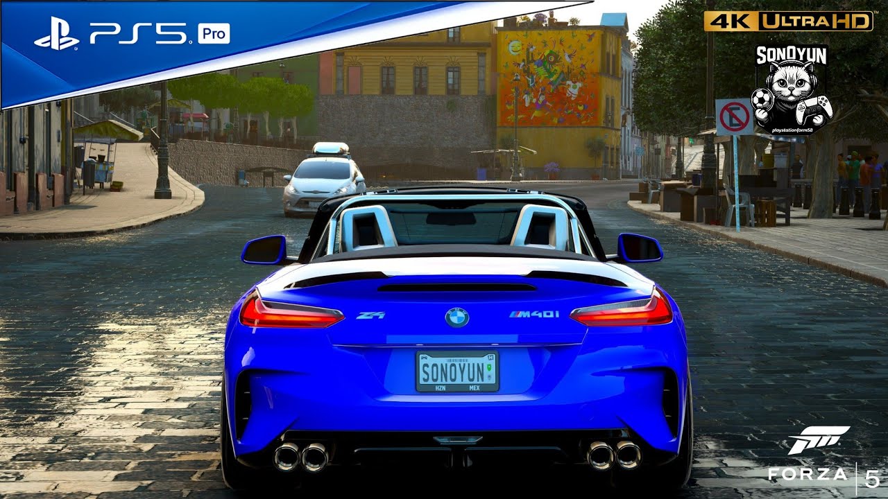 Forza Horizon 5 BMW Z4 M40i ile Serbest Sürüş | Logitech G29 Steering Wheel Gameplay |PS5™ Pro[4K60]