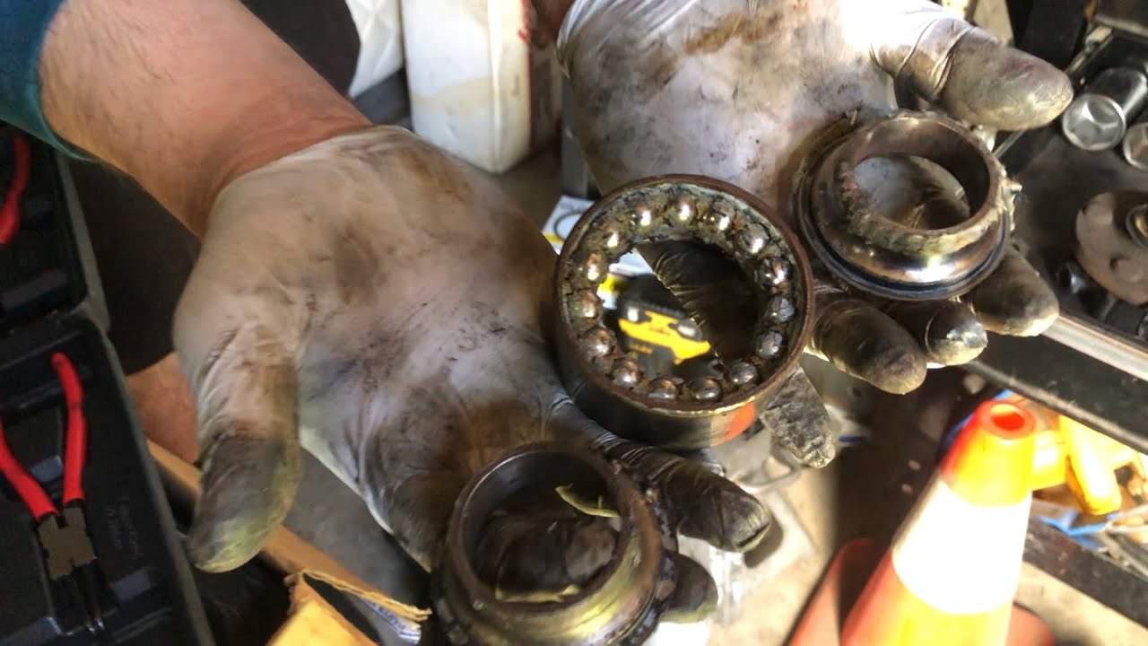 How to replace a front wheel bearing on a 00-05 Toyota Celica