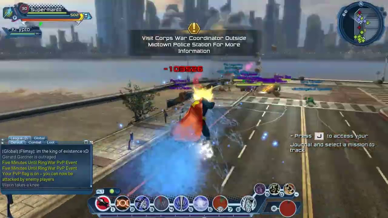 DC Universe Online Bad day Fn #dcuniverse #gaming #superman #marvel