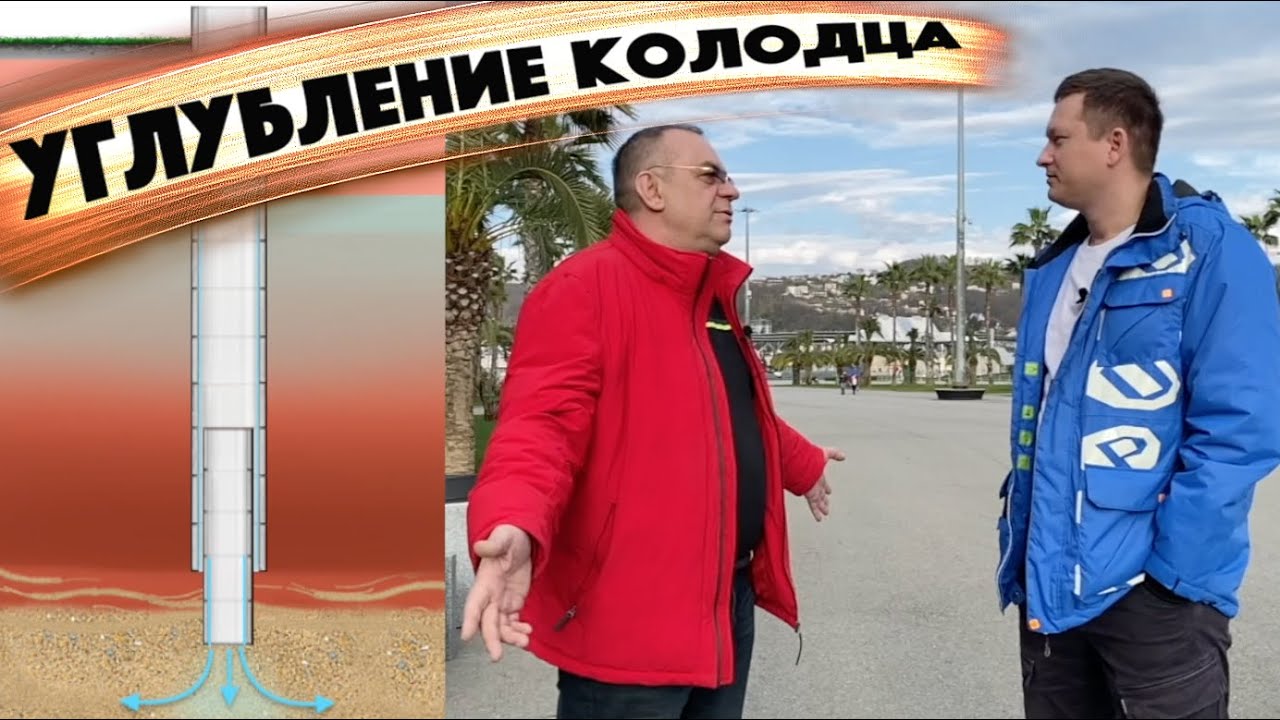 Углубление колодца