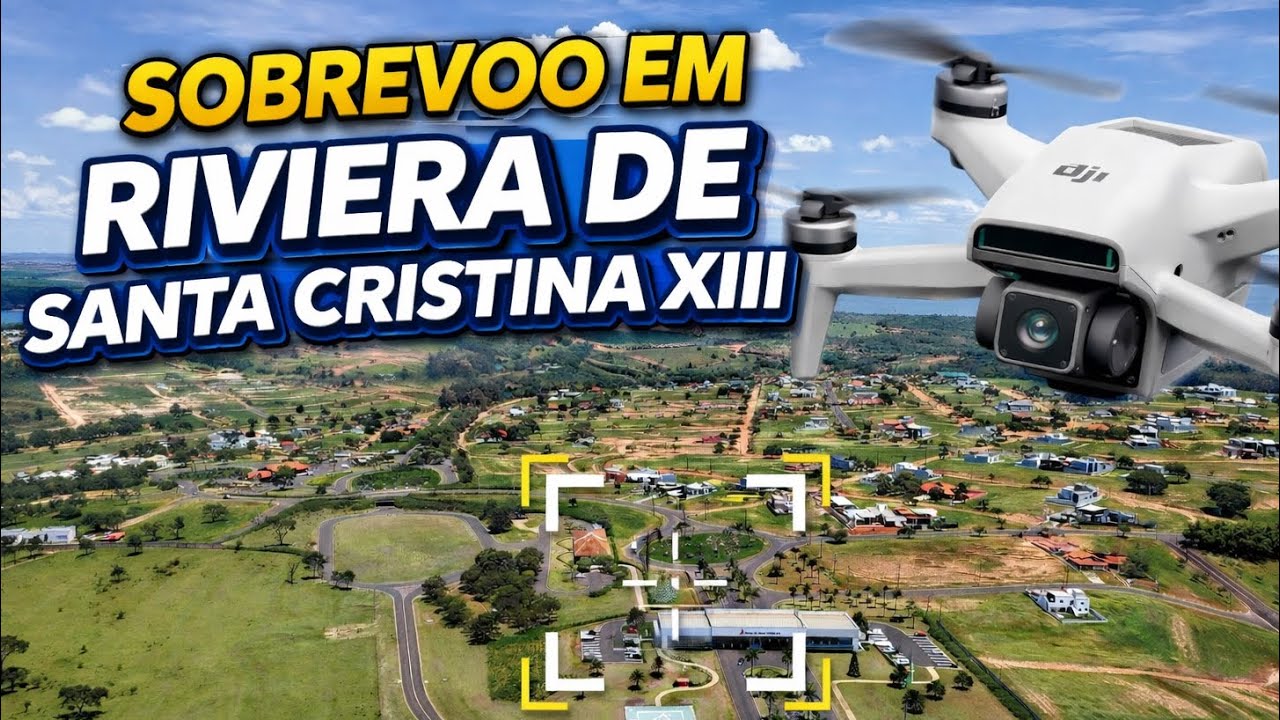 Riviera de Santa Cristina XIII vista do alto | DJI Flip em ação