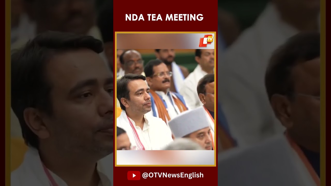 NDA Leaders Attend Tea Meeting At The Residence Of PM-Designate Narendra Modi