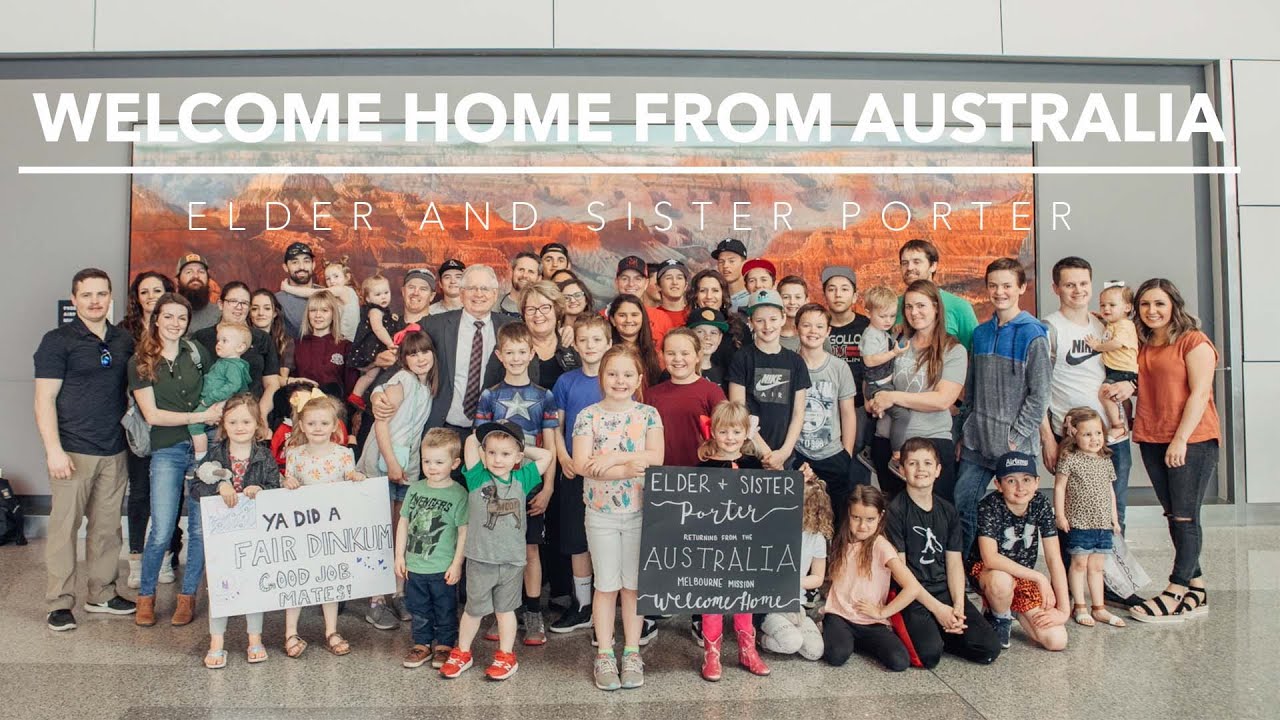 53 Grandkids Welcome Home their Grandparents || WELCOME HOME Elder and Sister Porter
