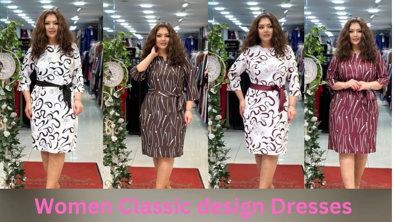 Most Beautiful Design Women DRESSES 👗 |#dress #womensclothing #moda #usa 