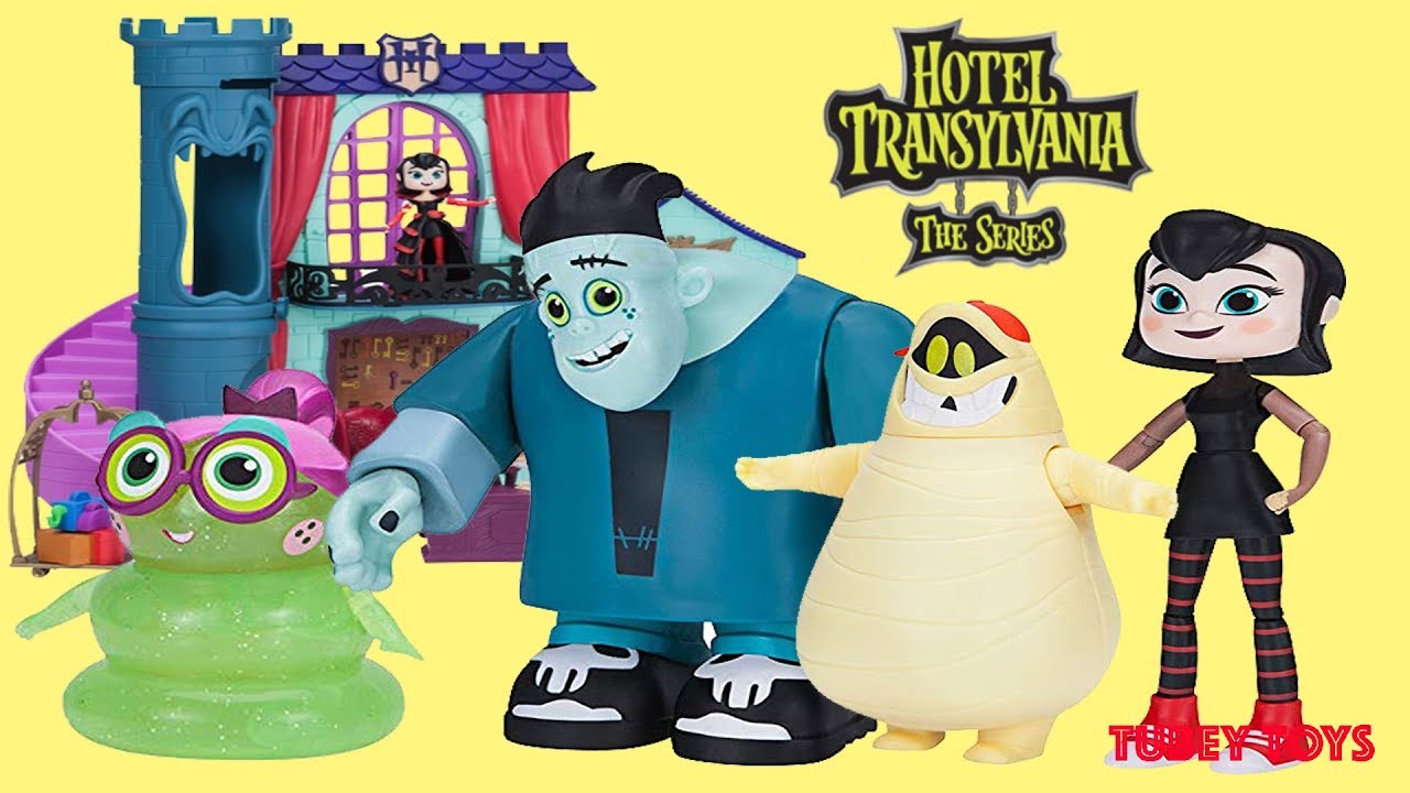 Hotel Transylvania 3 Ghoul Gang Poseable Figures Toy Hotel Playset Surprises Tubey Toys