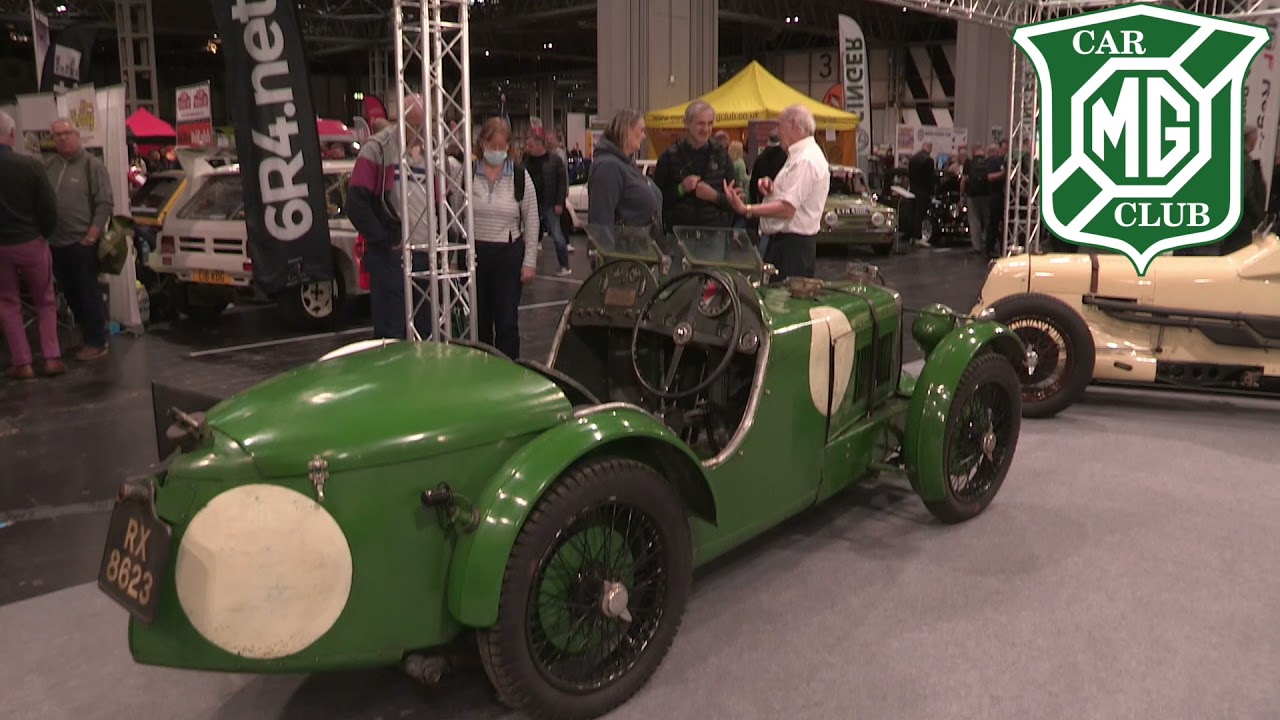 The MG Car Club at the 2021 NEC Classic Motor Show