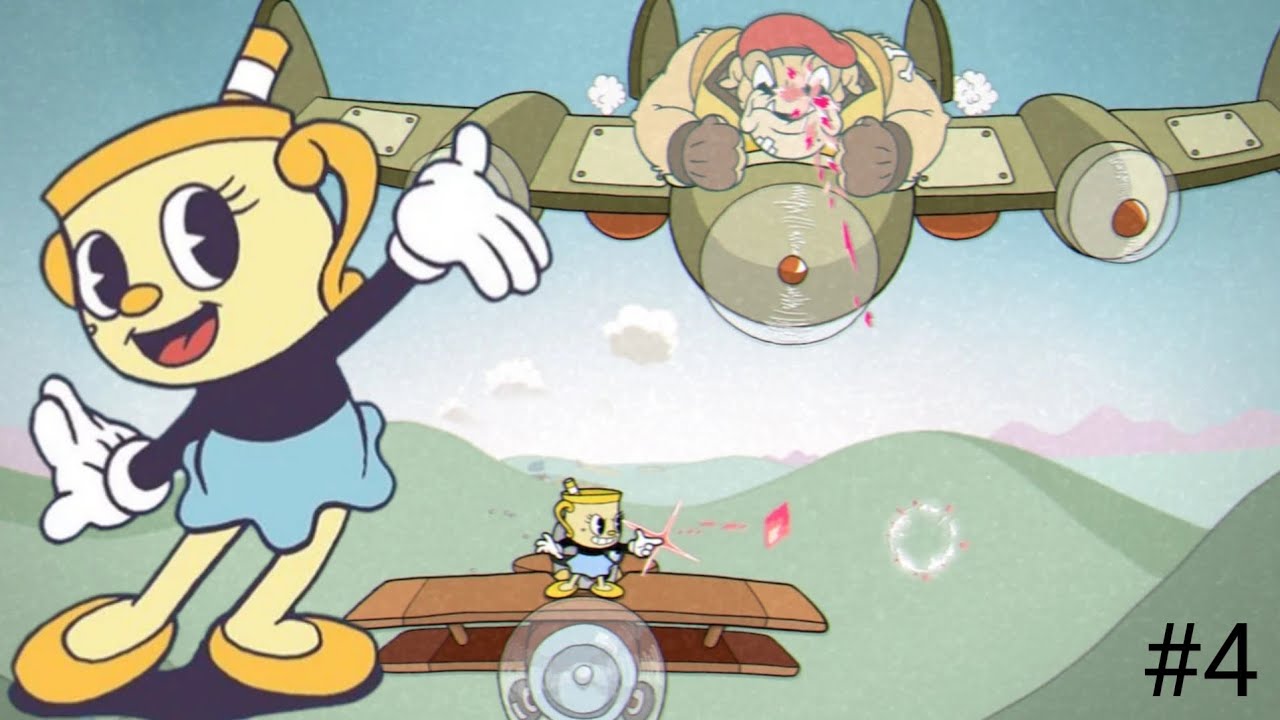 Cuphead dlc прохождение #4-битва за бульдогию