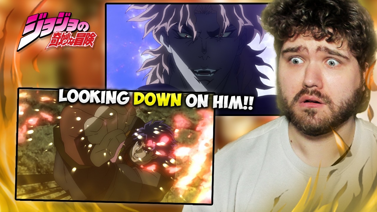 DIO CHALLENGES JOJO!! | JoJo Phantom Blood Ep. 5 REACTION!!