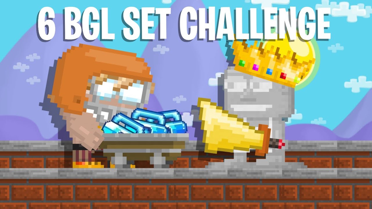 6 BGL Set Challenge! * Kazıklandık?!* - Growtopia Türkçe