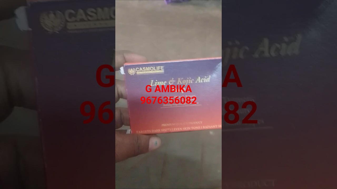 Cosmo life kojic acid soap review 