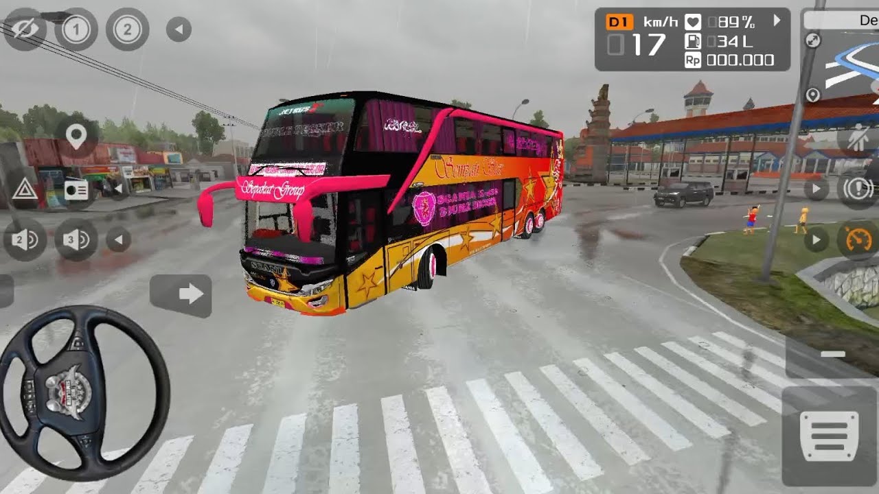 New bus Drive in bus simulator Indonesia|✓ Simulator Game 🎮 57