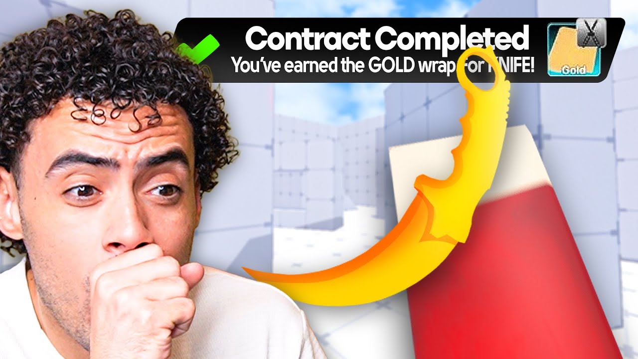 I Unlocked The GOLD KNIFE in Rivals!