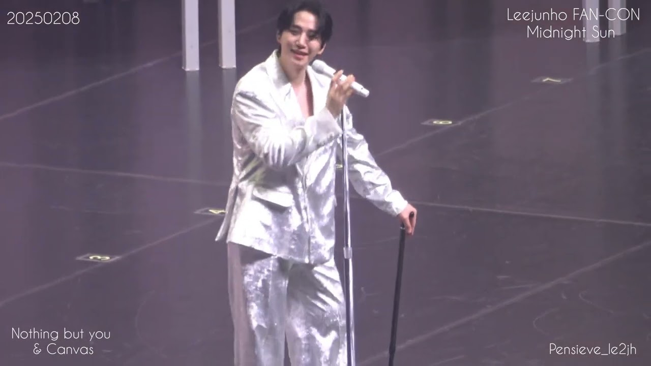 250208_이준호 FAN-CON Midnight Sun in JAPAN_Nothing but you & Canvas_FANCAM #준호직캠