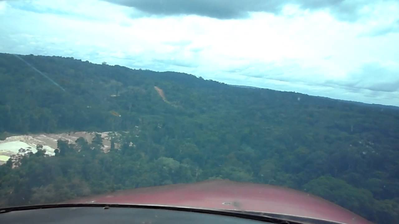 Pouso pista de garimpo reaberta depois de 30 anos
